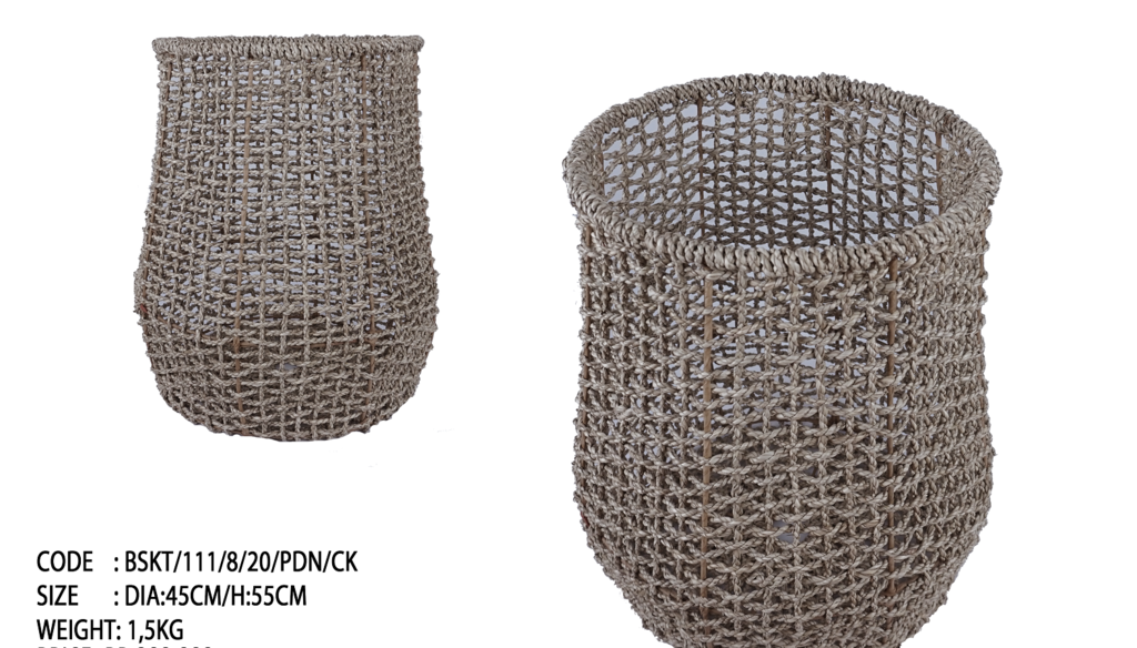 Basket Water hyacinth 9