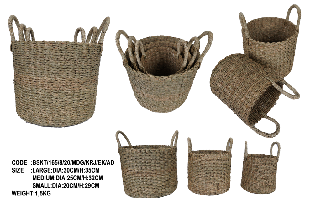 Baskets sea grass 40