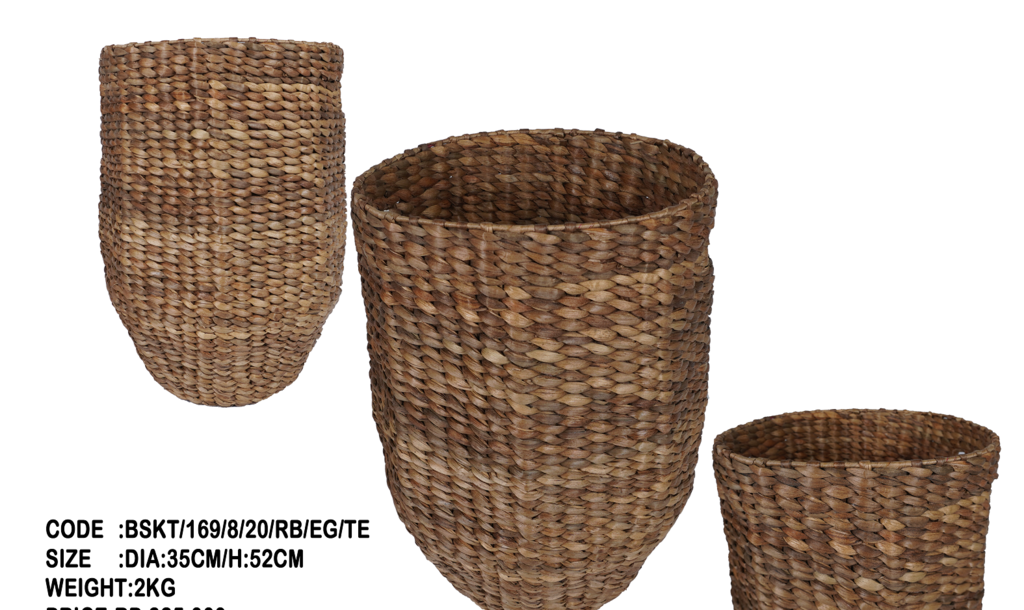 Big basket water hyacinth 44