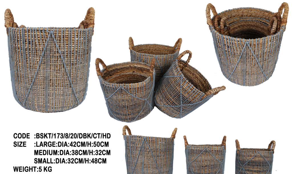 Basket banana leaf 47