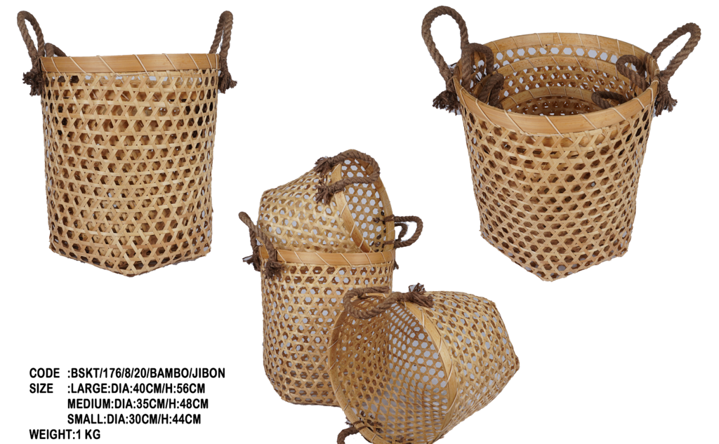 Big basket bamboo 49