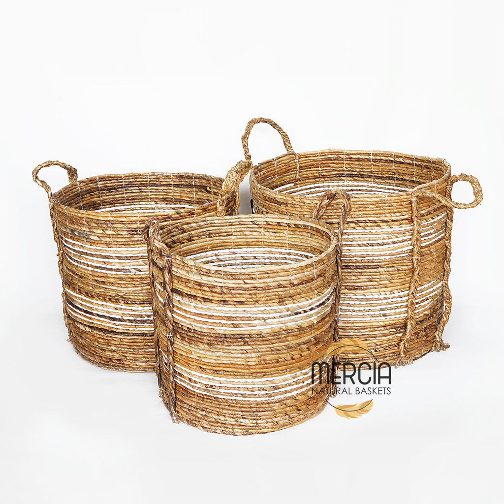 Basket banana leaf 110