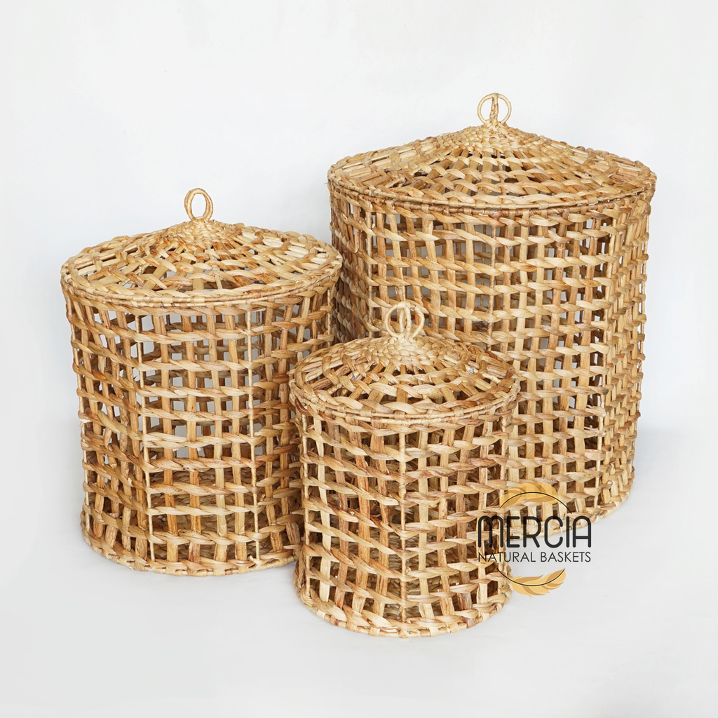 Basket Water hyacinth 116