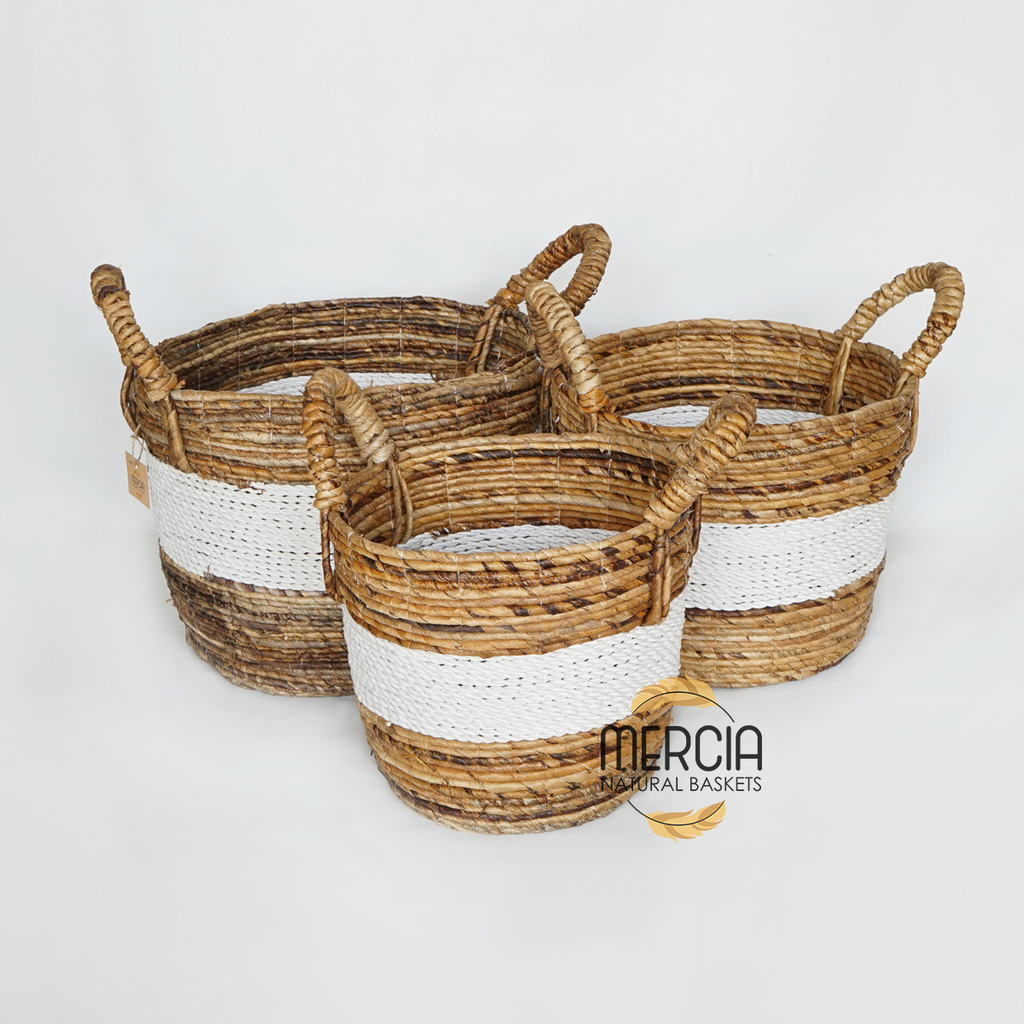 Basket banana leaf 121