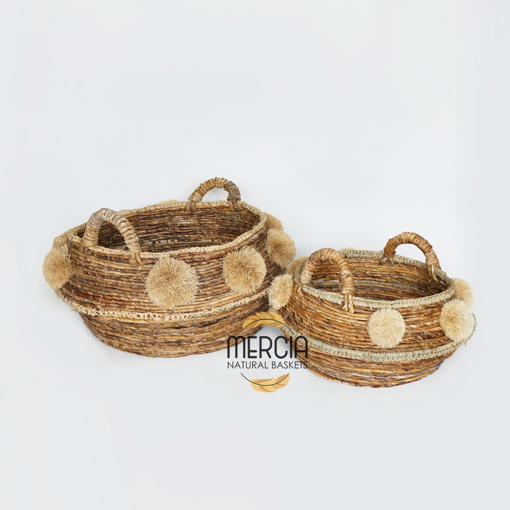Basket Banana leaf  136