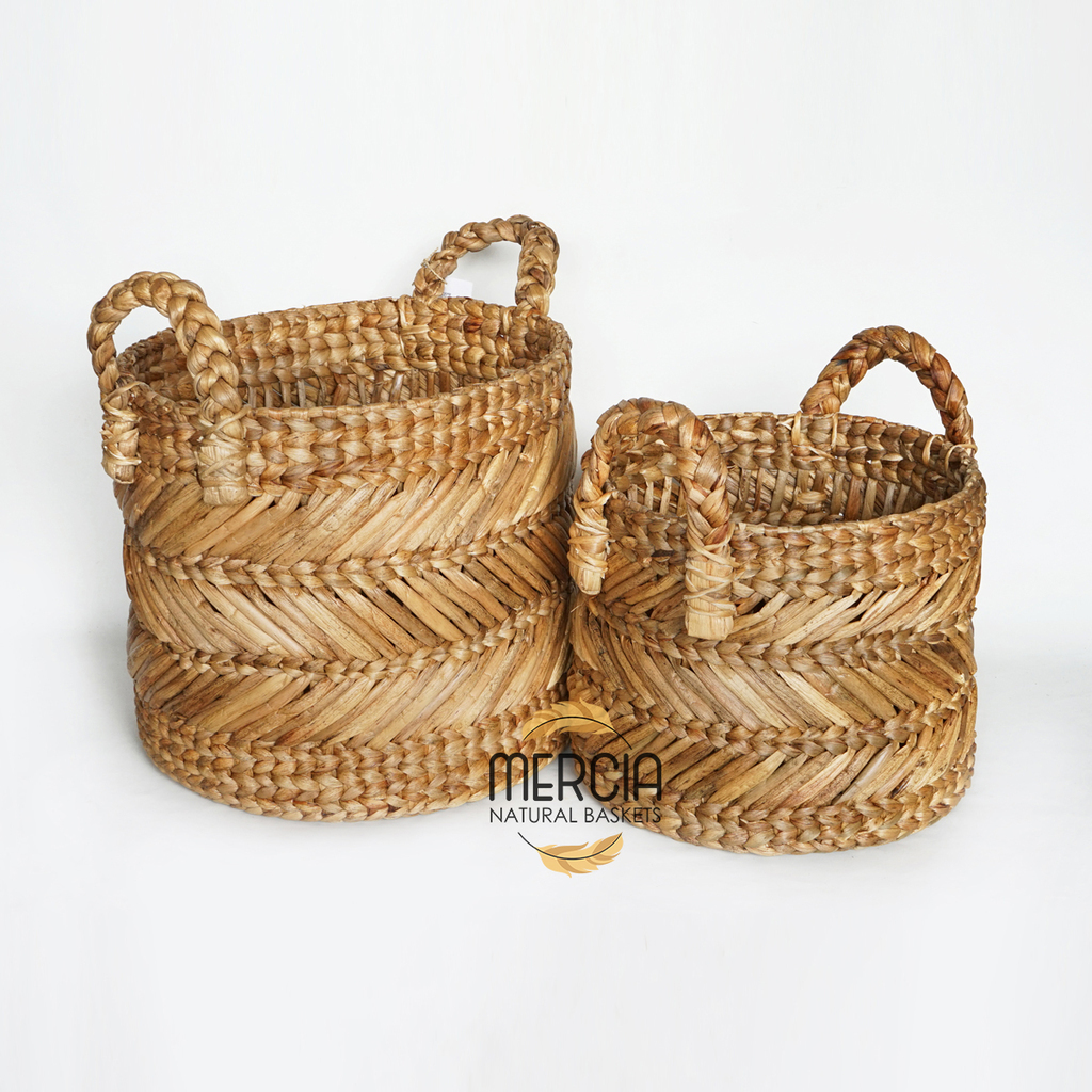 Basket water hyacynth 145