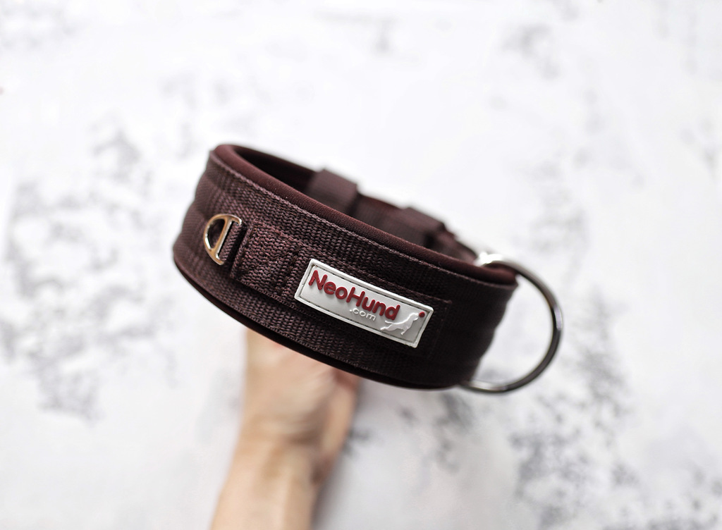 Ошейник For Motion, тёмный шоколад/шоколад