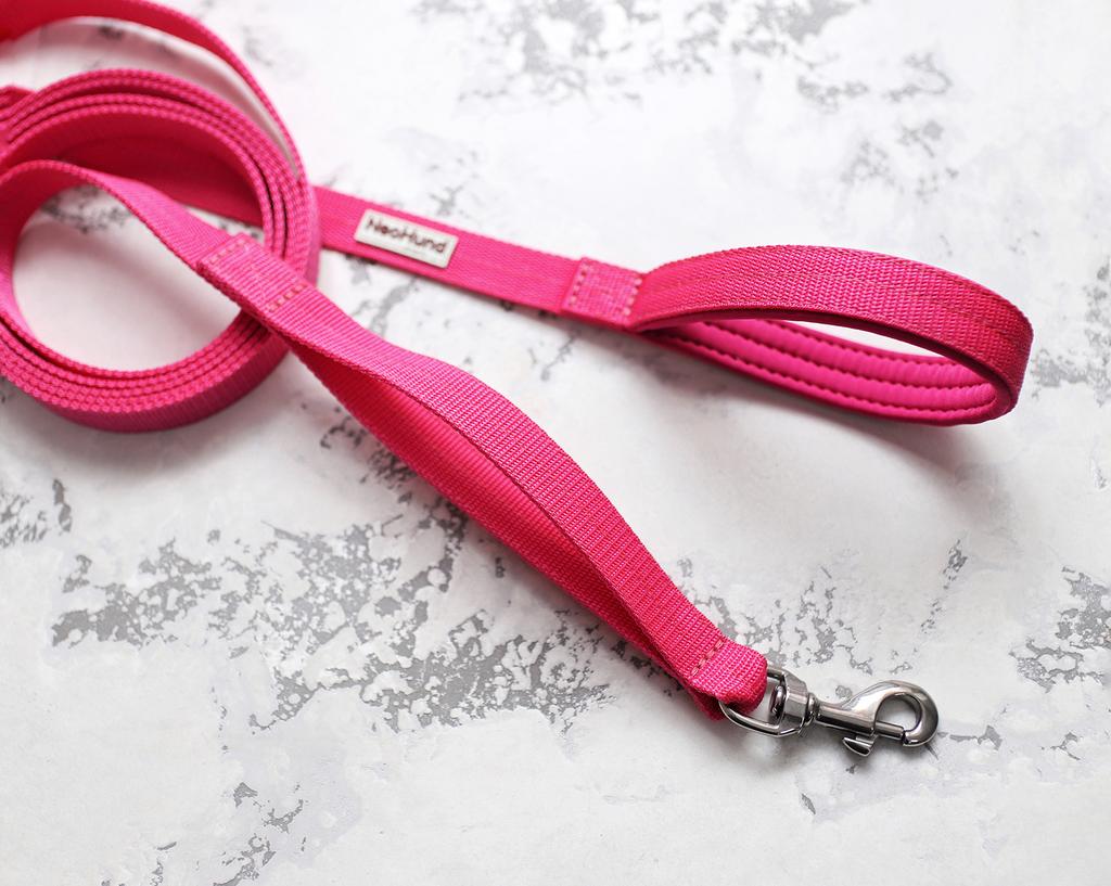 Поводок Double Control, ягодный/ягодный