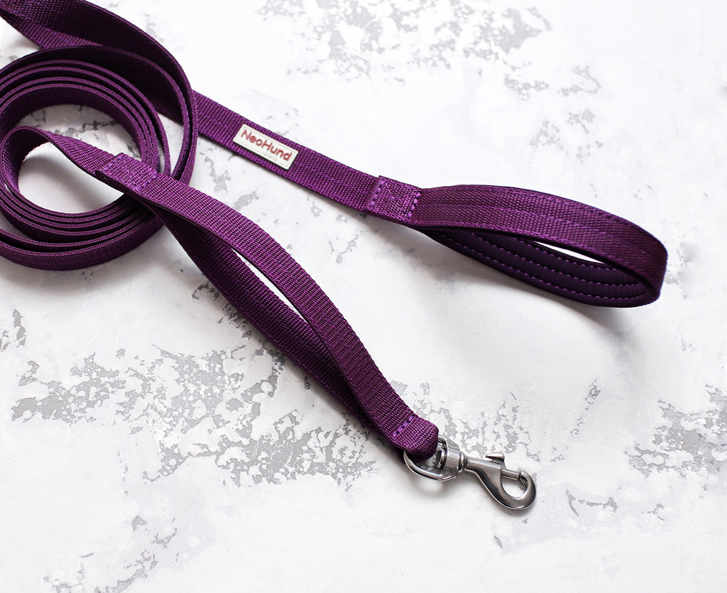 Поводок Double Control, слива/слива