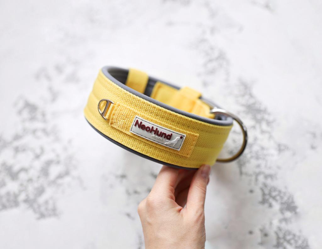 Ошейник For Motion, жёлтая дыня/серый