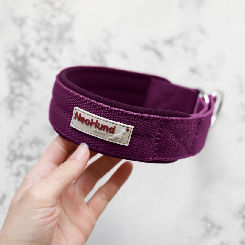 Ошейник-мартингейл Slip, слива/слива