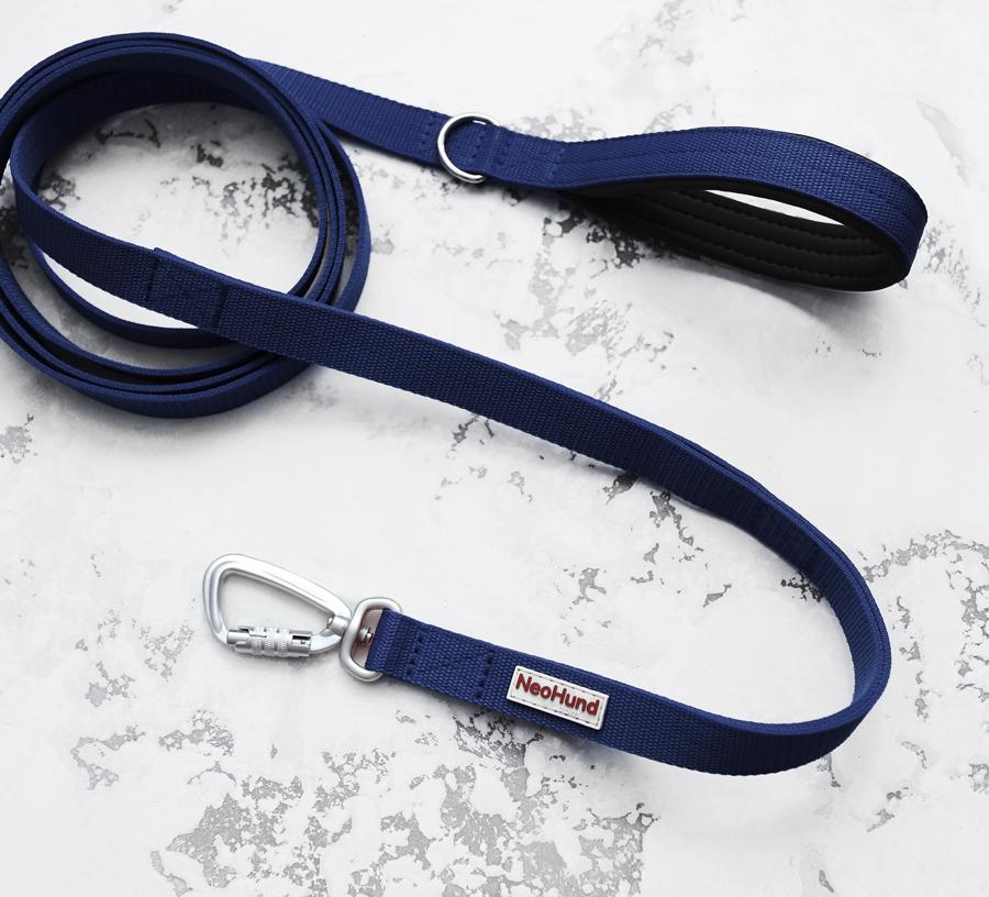 Поводок For Motion, синий/чёрный