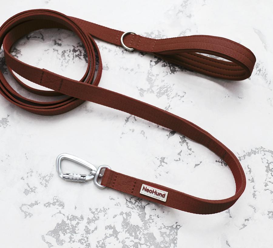 Поводок For Motion, яркий шоколад/шоколад