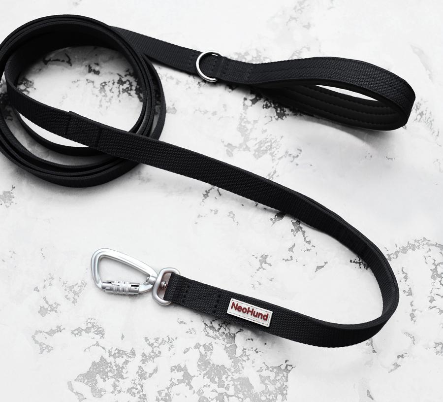 Поводок For Motion, чёрный/чёрный