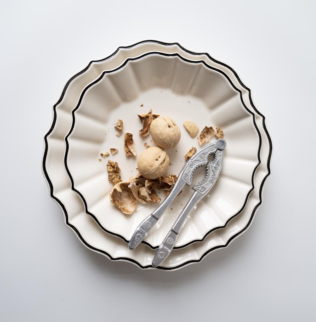 Тарелка «Бистро» c цветными кантиками