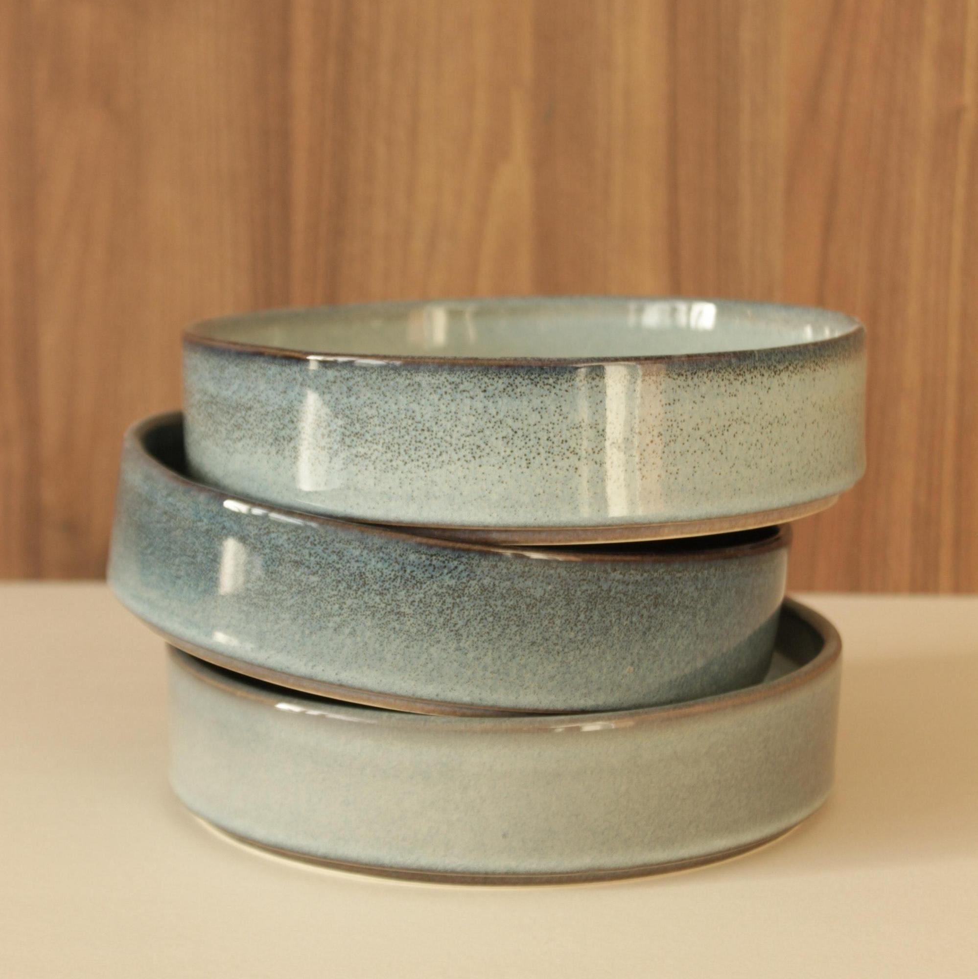 Тарелка с вертикальным бортом в цвете «норвежский лес»