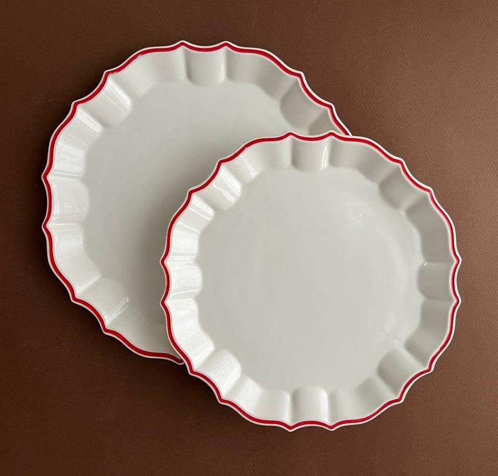 Тарелка «Бистро» плоская разных диаметров