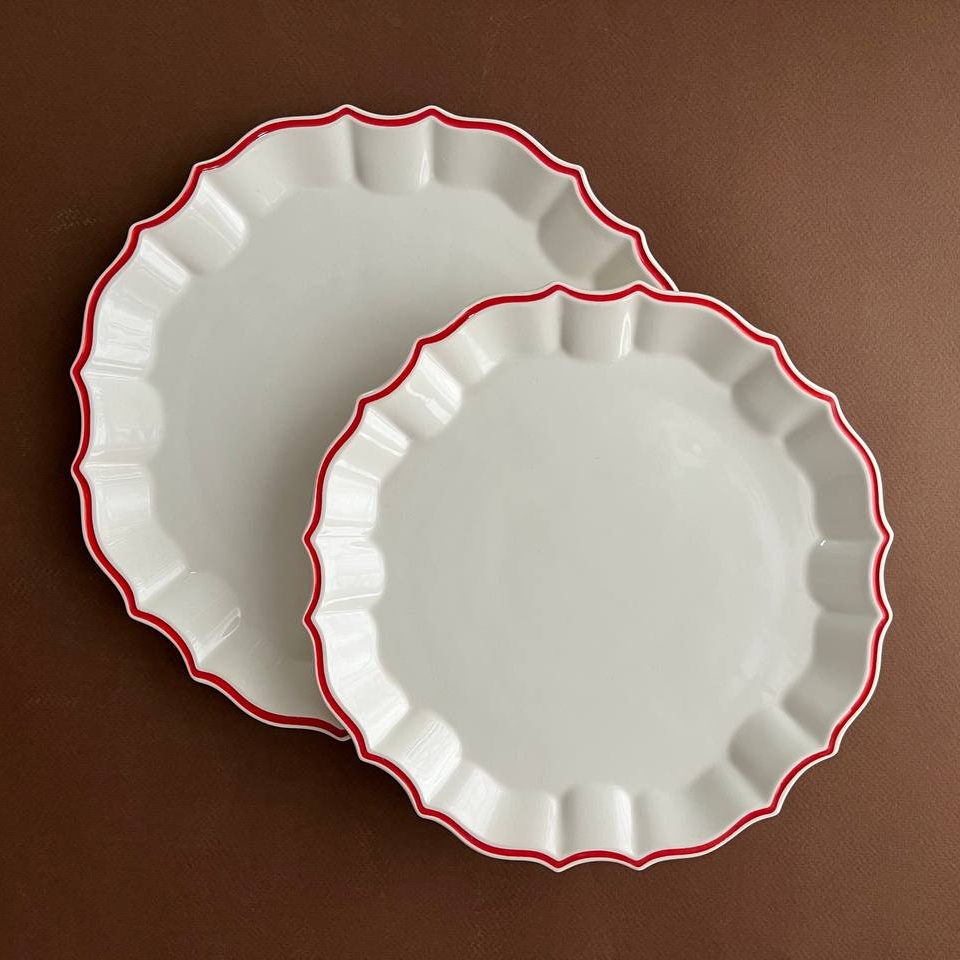 Тарелка «Бистро» плоская разных диаметров