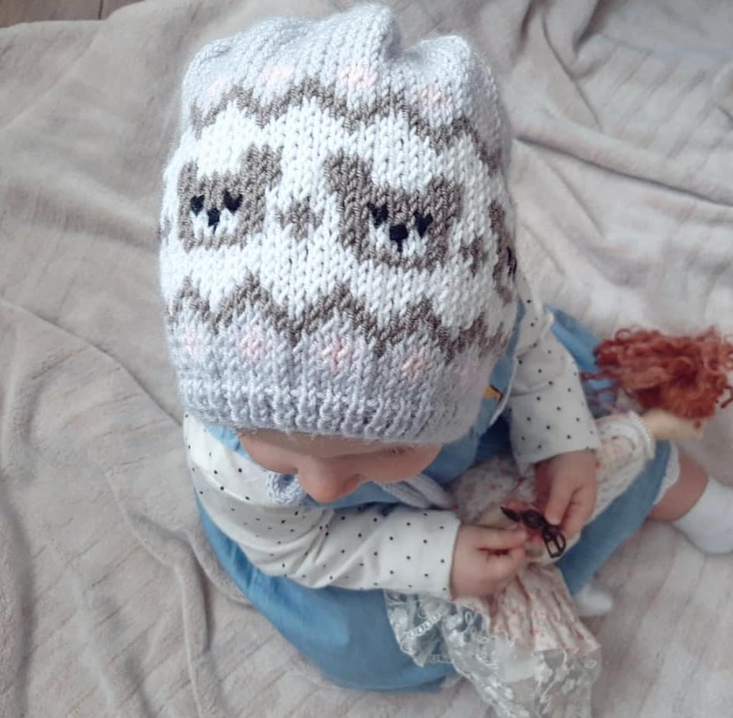 Описание "Чепчик SWEET BEAR"