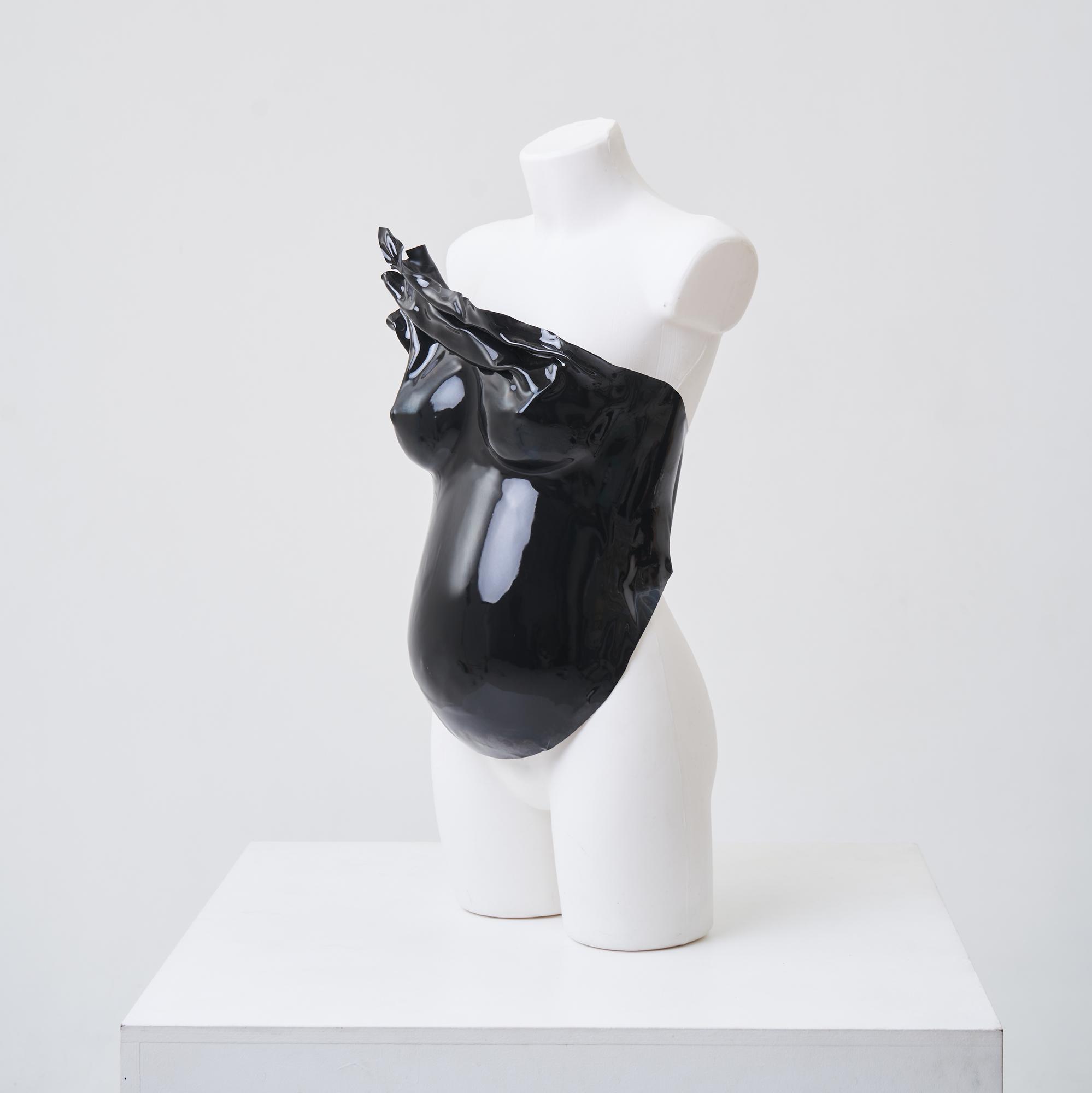 Black Maternity Corset