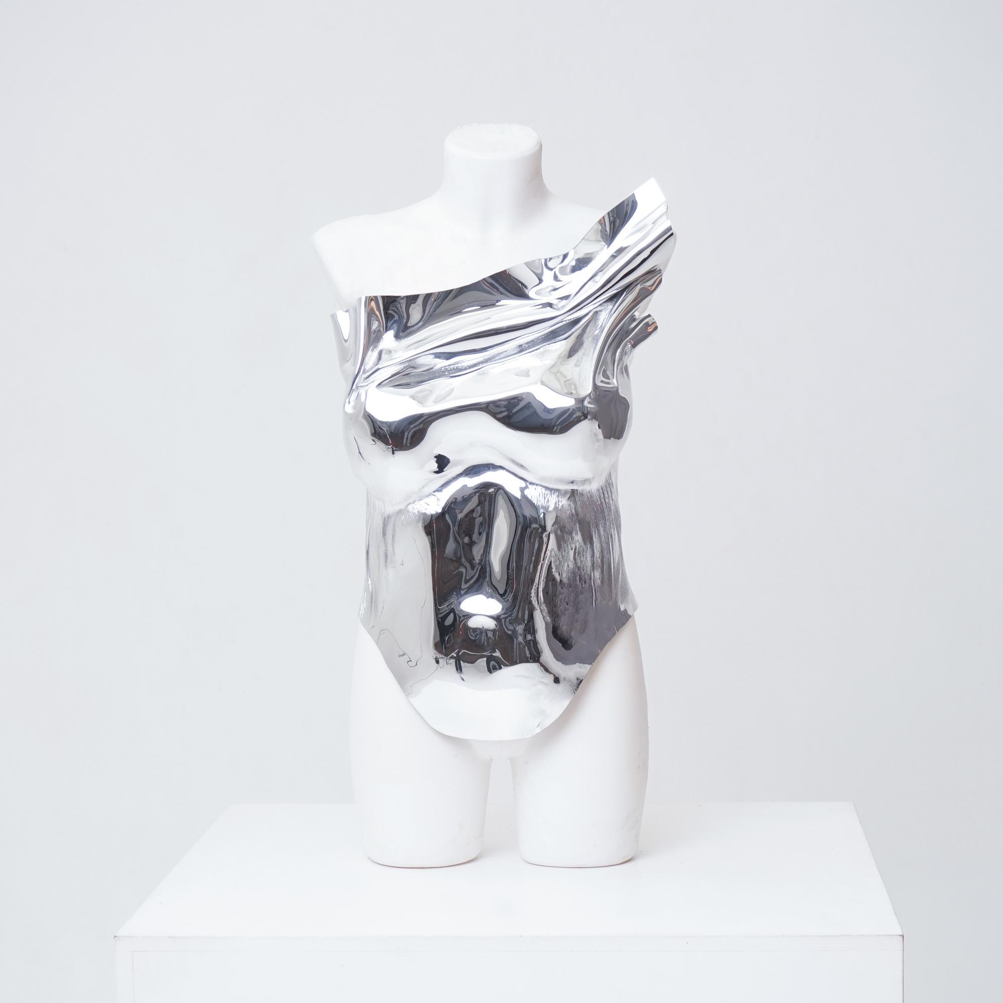 Corset Silver Wave XL