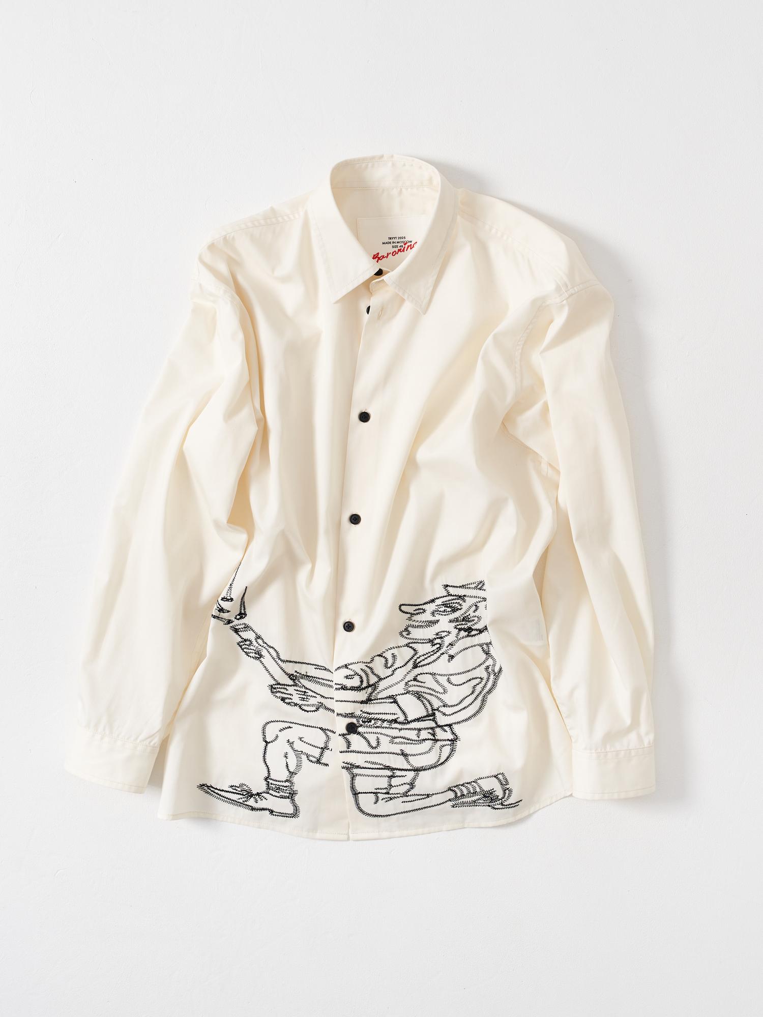 Рубашка TRYYT х Людмила Баронина ODIOUS