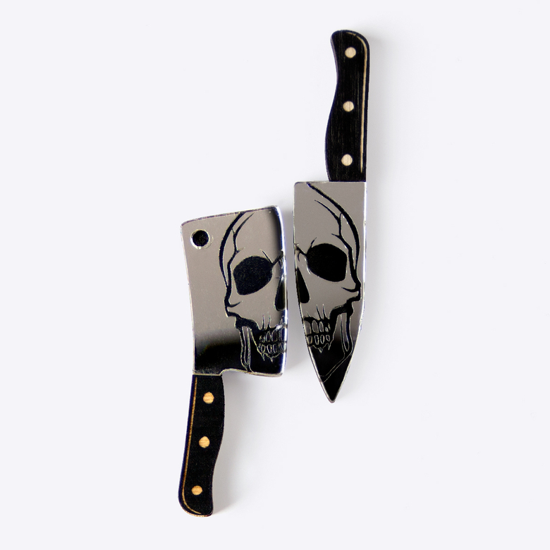 Значок "НОЖ СМЕРТИ"