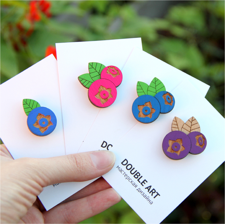 "ГОЛУБИКА 2" значок