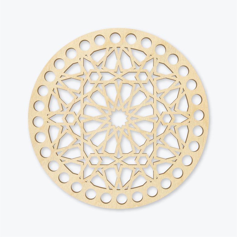 Донышко резное "Витраж" d 13 см