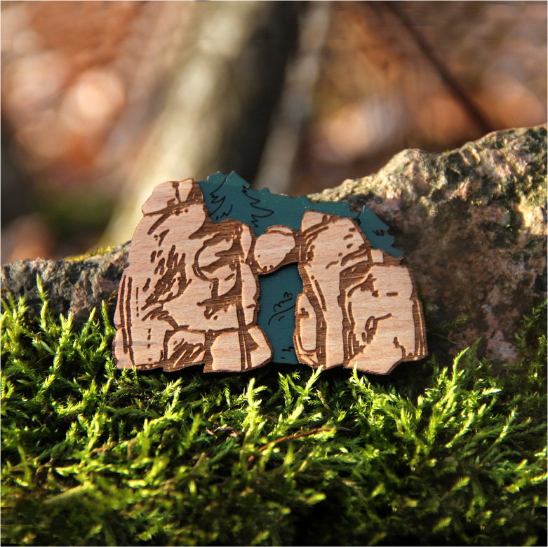 Магнит "СТОЛБ ПЕРЬЯ"