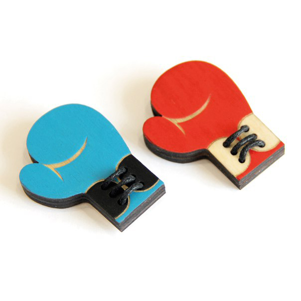 Значок "БОКСЕРСКАЯ ПЕРЧАТКА"