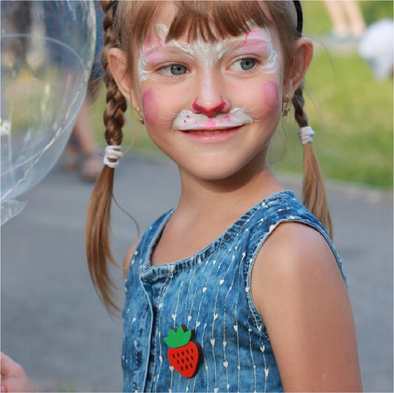 Значок "КЛУБНИКА"