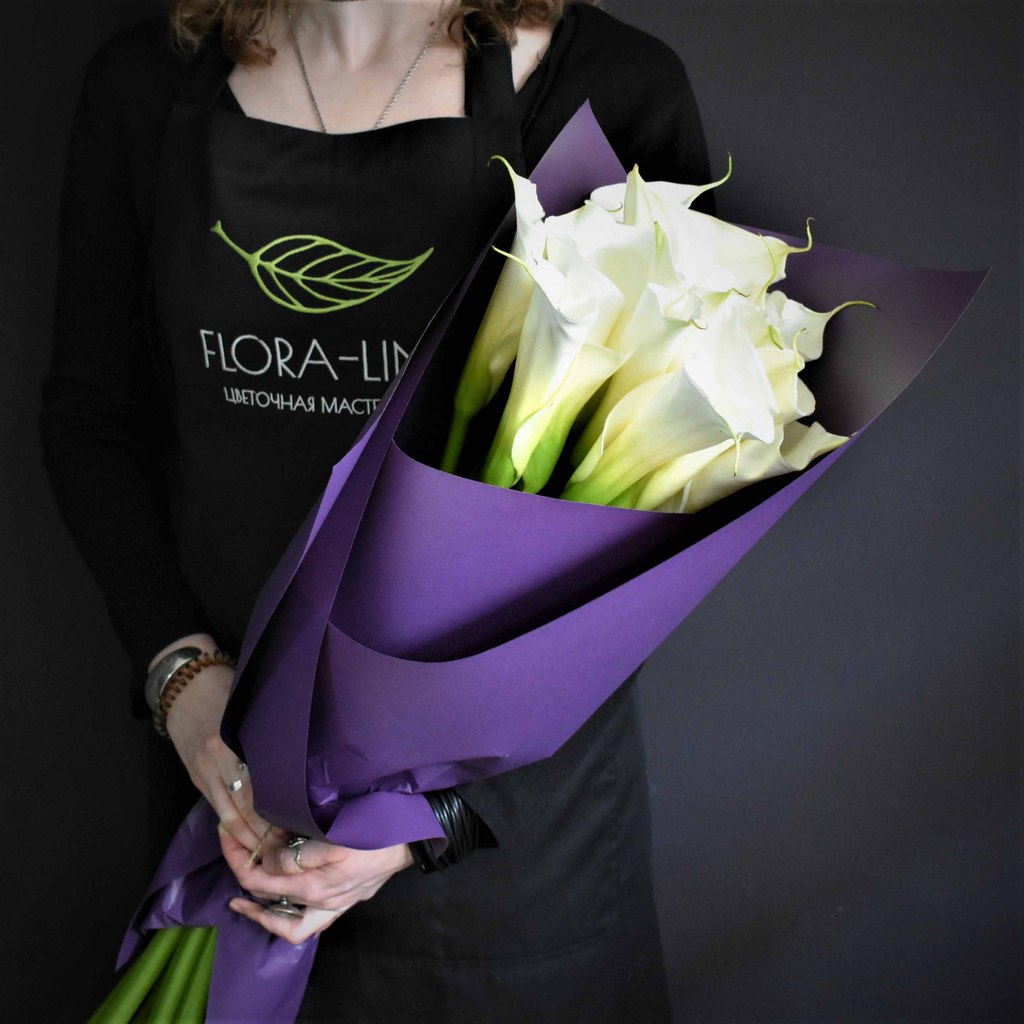 Монобукет "Лафайет" из 15 калл