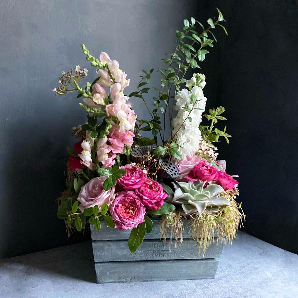 Композиция из живых цветов "Новый Орлеан"