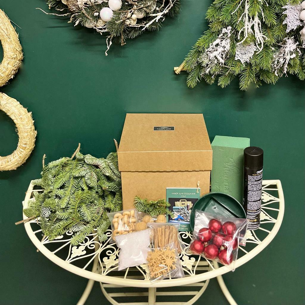 Набор для создания ёлки из живой хвои