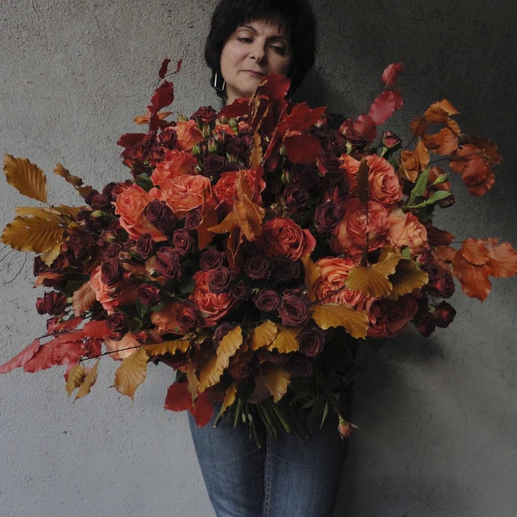 Осенний букет "Терракота"