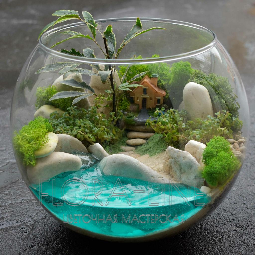 Флорариум "Бухта" 3 литра