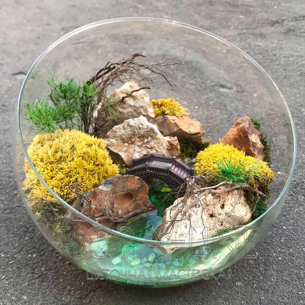 Моссариум 4 литра "Японский сад"