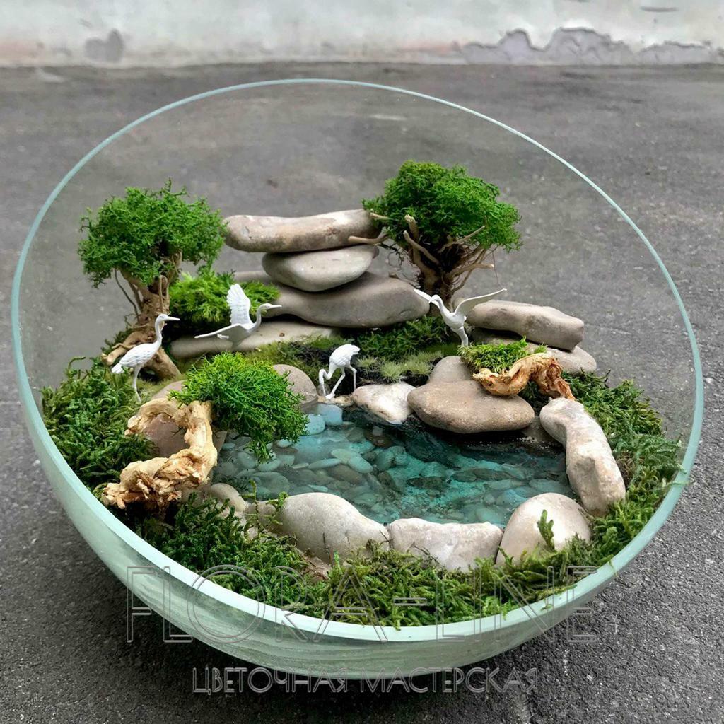 Моссариум 4 литра "Цапли"