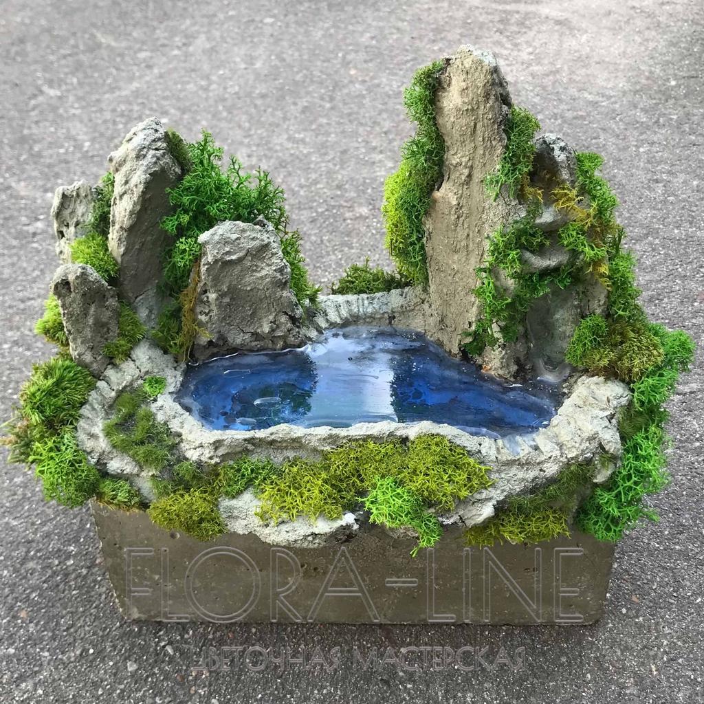 Моссариум "Древние миры. У подножия скал"