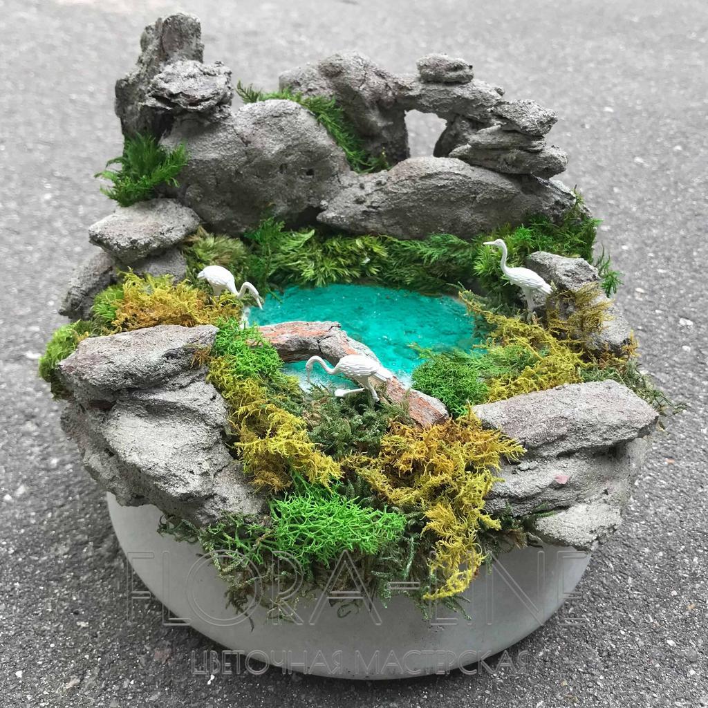 Моссариум "Древние миры. Дом белых цапель"