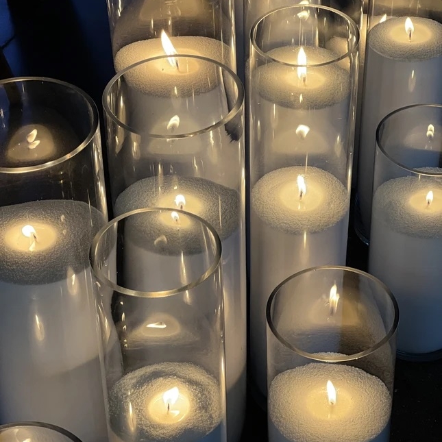 оригинальный,декор,акриловый,подсвечник,аренда,прозрачный