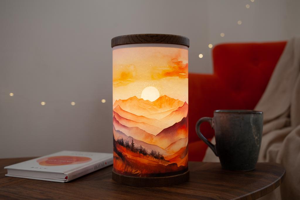 Закат в горах