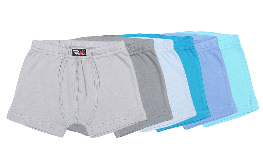 Трусы-боксеры для мальчика однотонные от "Сherubino" - цвета разные р. 98-104, 110-116, 122-128