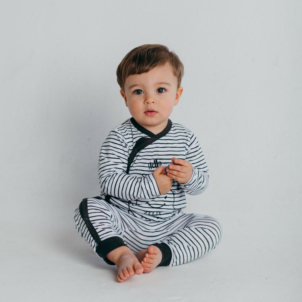 Комбинезон "Monsters" от "Artie" р. 68 - белый