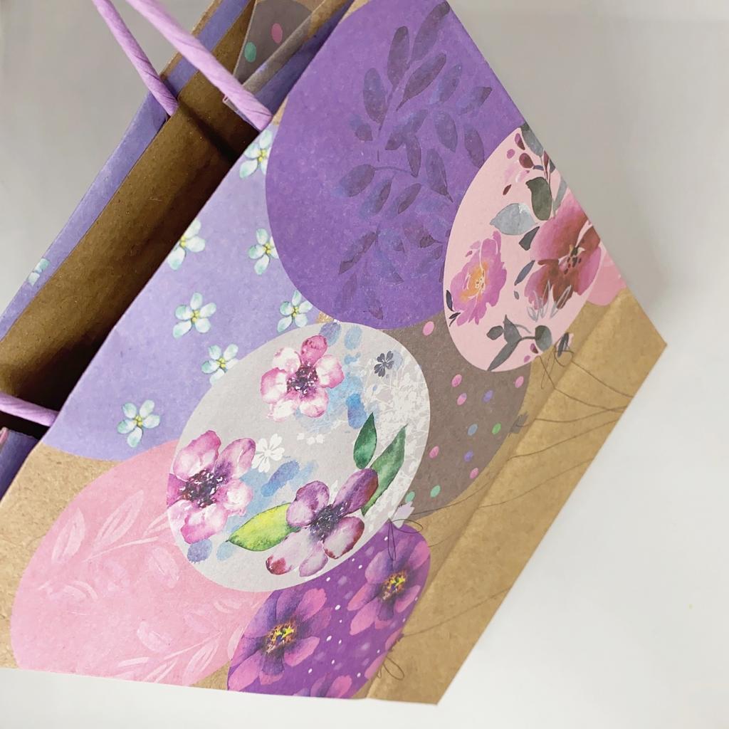 Подарочный пакет "Шары"  22*18*10 см