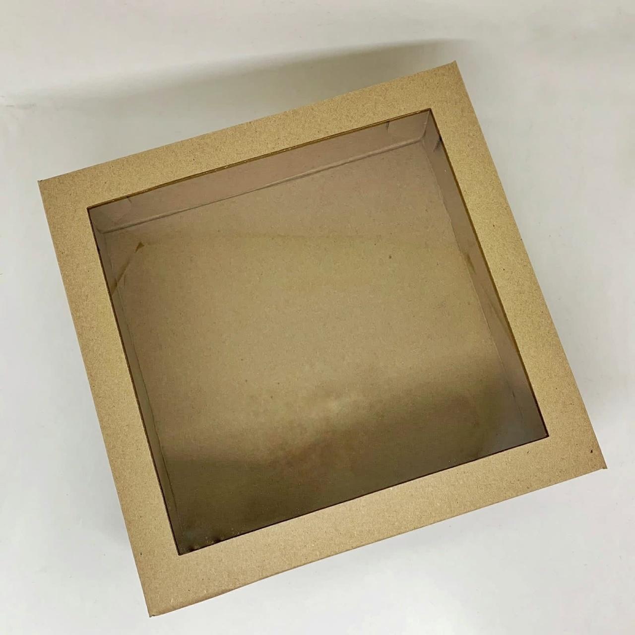 Подарочная коробка  гофрокартон  20*20*8