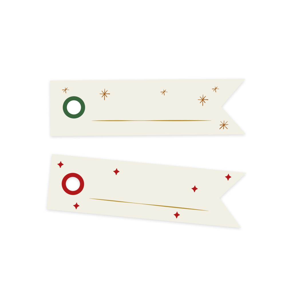 Бирка-флажок для подписи