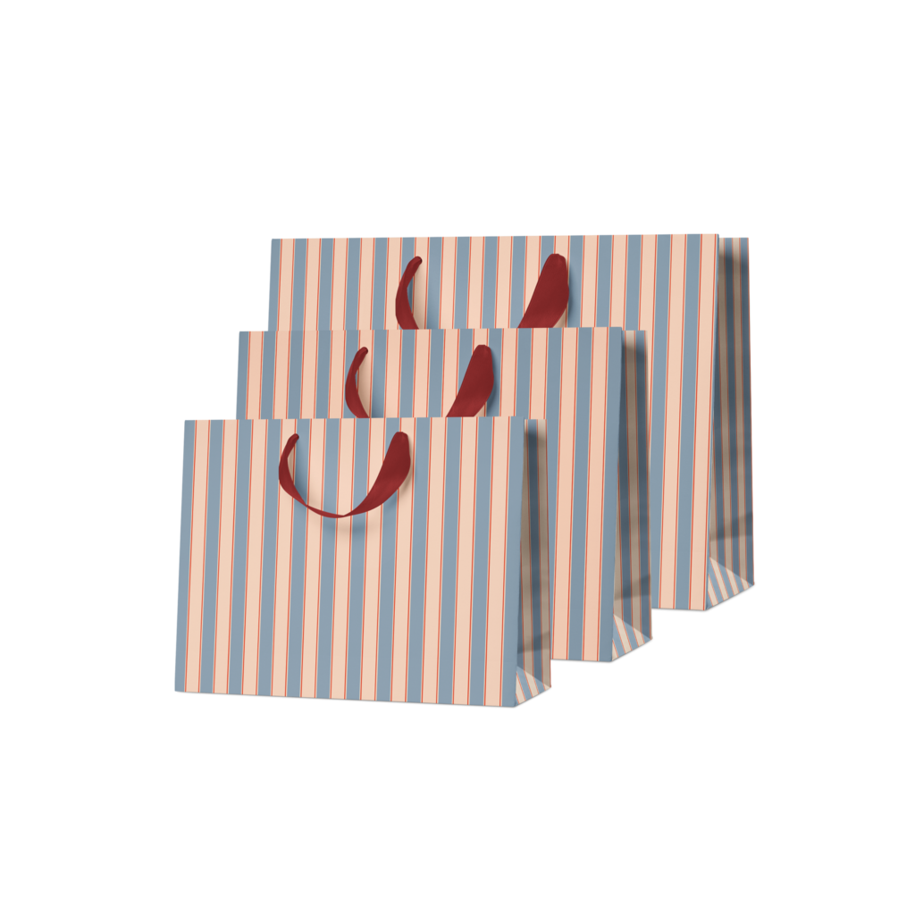 Подарочный пакет "Полоска"