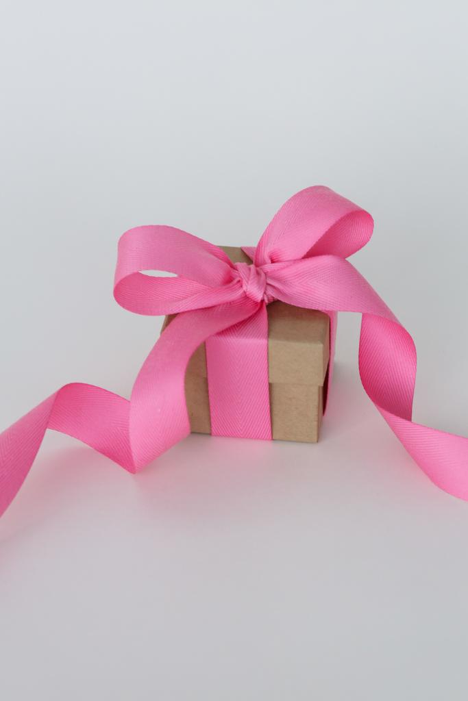 Лента хлопковая в катушке "Hot Pink"